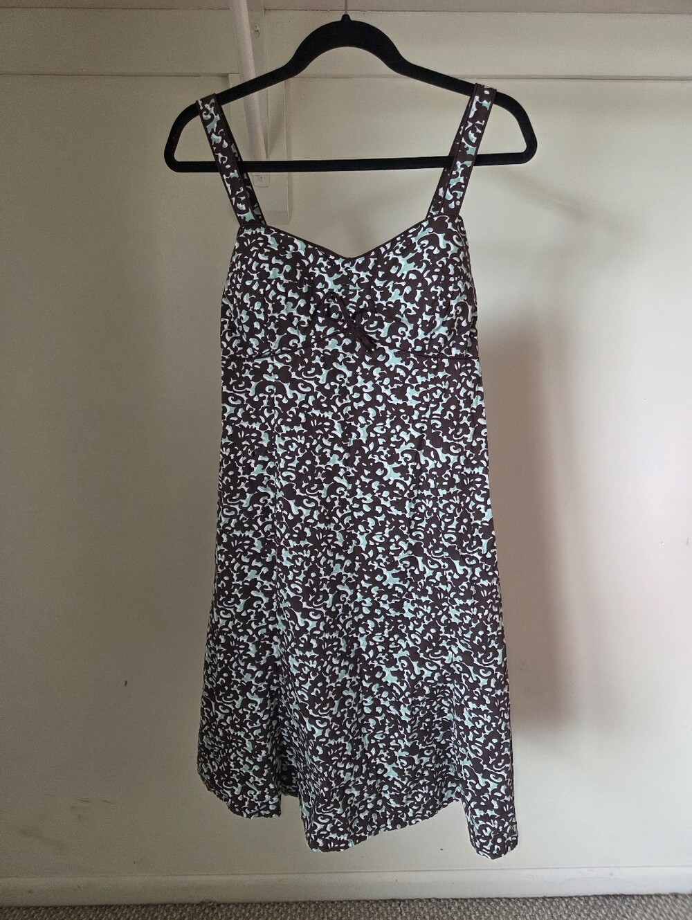 R&K Originals Brown & Mint Printed Dress